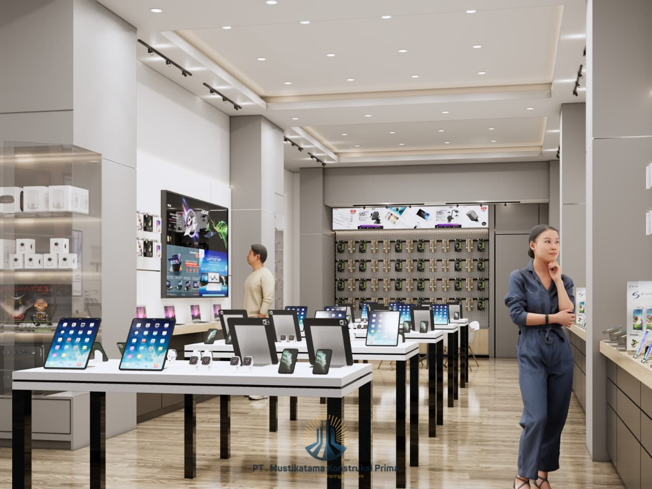 Desain Interior Toko Elektronik